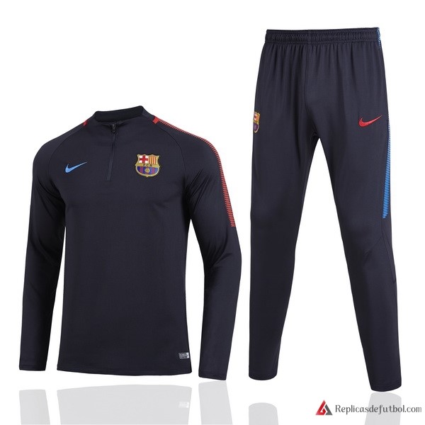 Chandal De Lana Barcelona 2017-2018 Negro